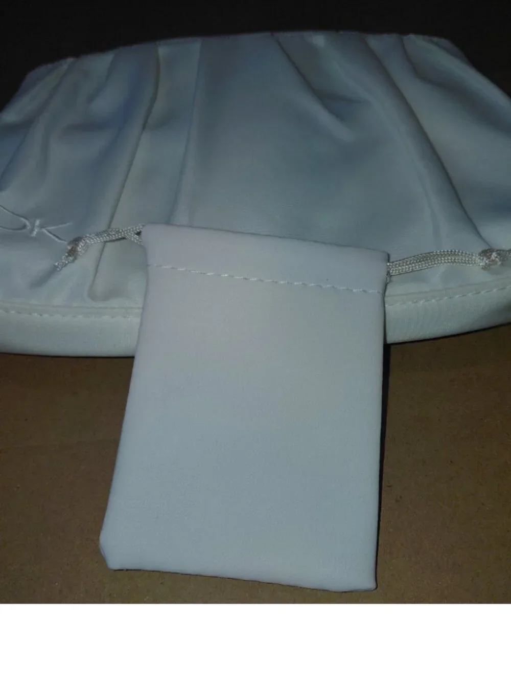Donna Karan White Cosmetics Bag